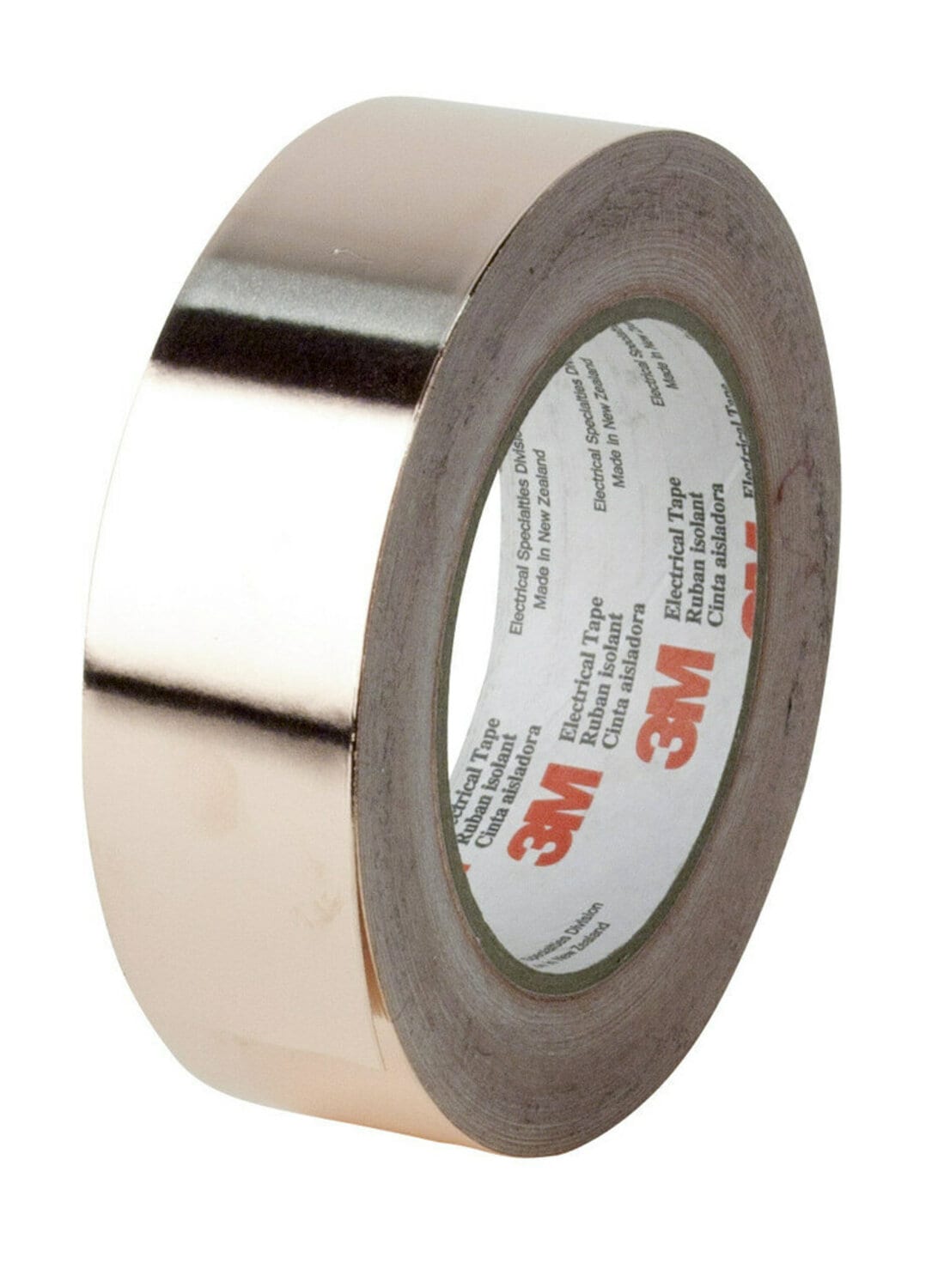 7010348241 - 3M Copper EMI Shielding Tape 1194, 2 1/2 in x 36 yd, 3 in paper core, 5
Rolls/Case