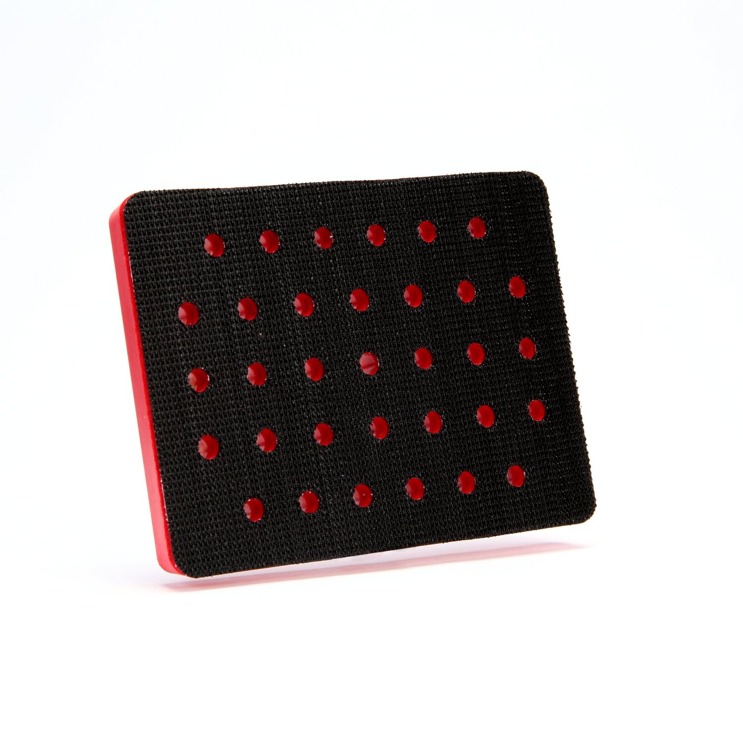 7000028151 - 3M Hookit Clean Sanding Pad 20435, 3 in x 4 in x 1/2 in 33 Holes Red
Foam, 10 ea/Case