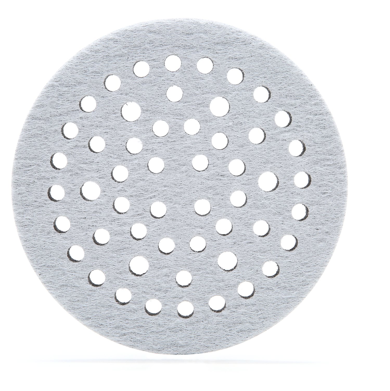 7100005497 - 3M Clean Sanding Soft Interface Disc Pad 28322, 6 in x 1/2 in 52 Holes,
10 ea/Case