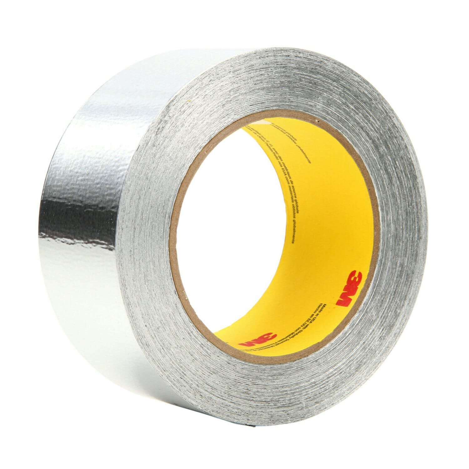 7100053630 - 3M Aluminum Foil Tape 425, Silver, 2 in x 60 yd, 4.6 mil, 24 rolls percase