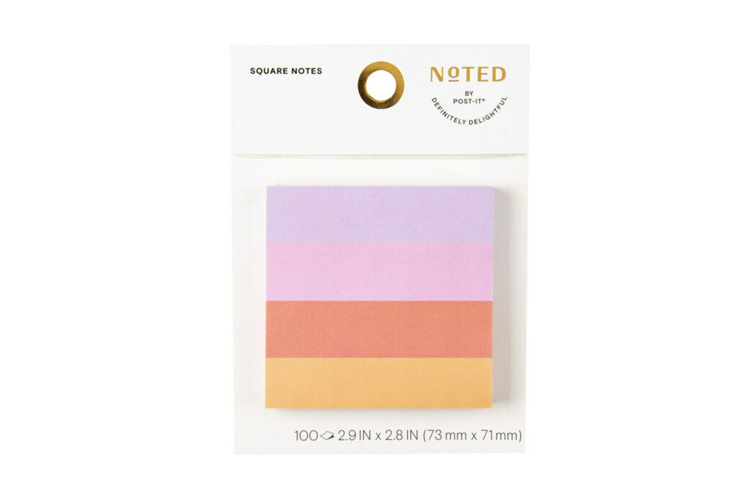 7100264913 - Post-it Printed Notes NTD5-33-LIL, 2.9 in x 2.8 in (73 mm x 71 mm)