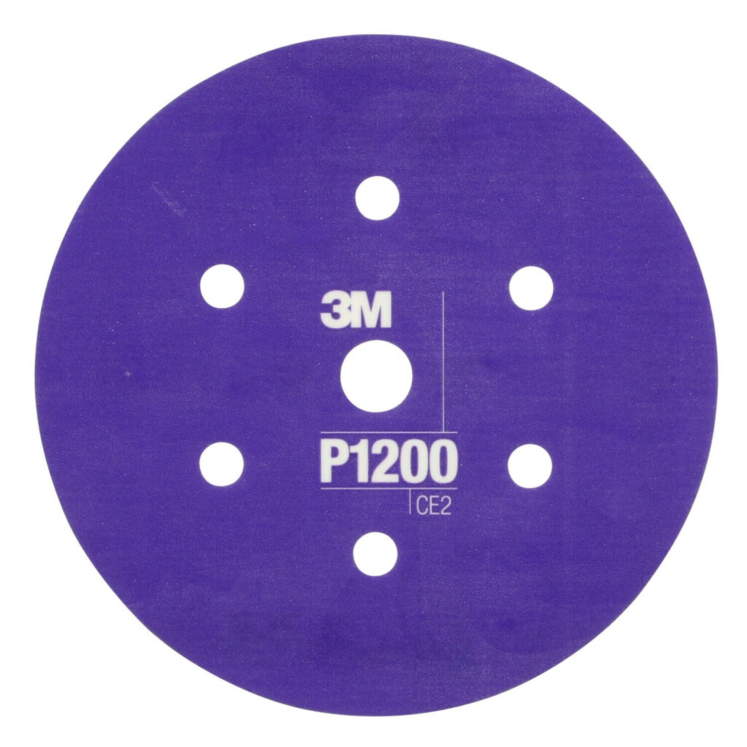 7000120197 - 3M Hookit Flexible Abrasive Disc 270J, 34408, 6 in, Dust Free, P1200,
25 disc per carton, 5 cartons per case