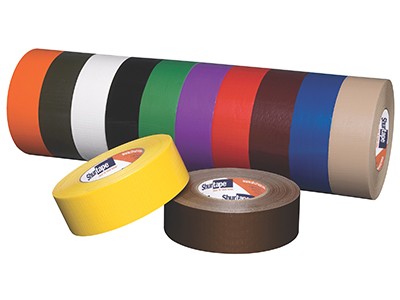 205074 - Light Industrial Grade; 10.0 mil, poly cotton cloth duct tape, natural rubber adhesive