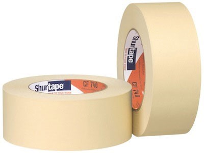101588 - Fine Structured Crepe; 6.7 mil, very high temperature resistant, med-high adhesion