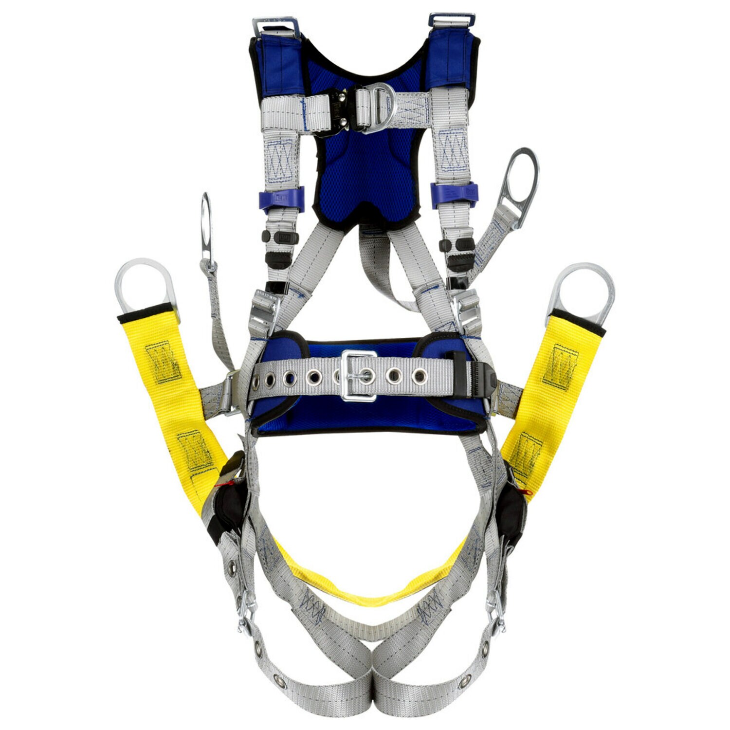 7012817680 - 3M DBI-SALA ExoFit X100 Comfort Oil & Gas Climbing/Suspension Safety Harness 1401196, Medium