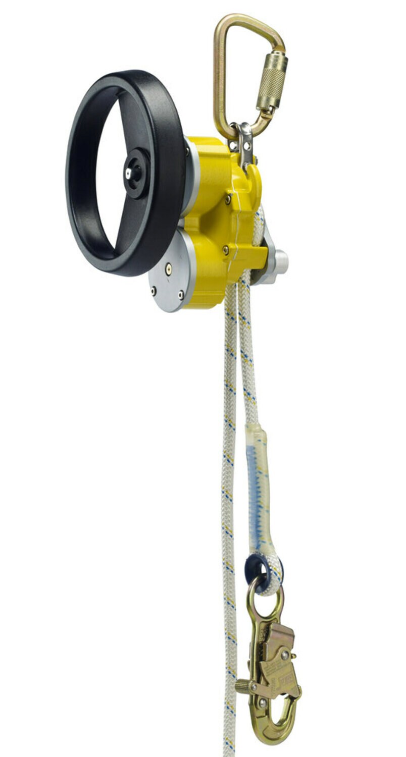 7100188853 - 3M DBI-SALA Rollgliss R550 Rescue and Descent Device System with Rescue Wheel 3327325, Yellow, 325 ft. (99 m)
