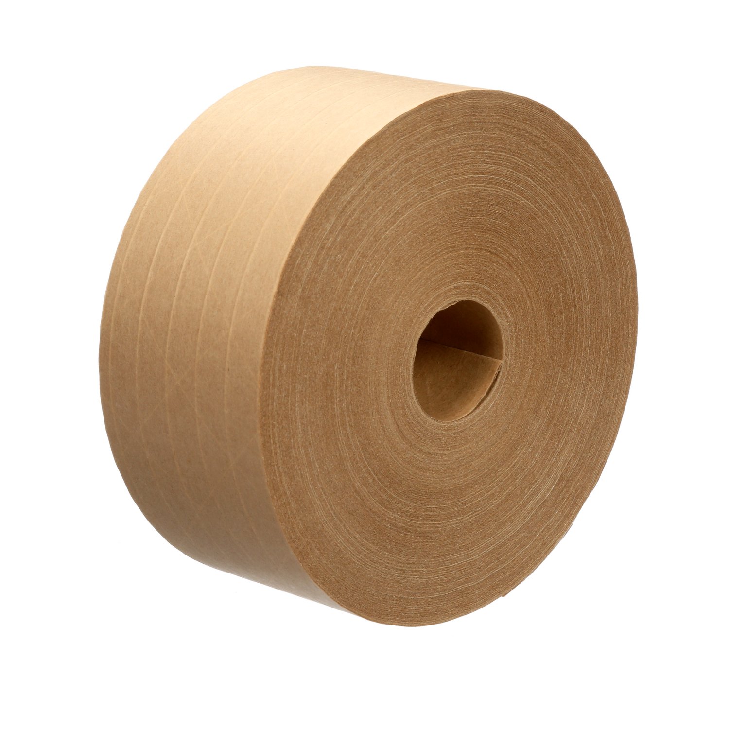 7010335896 - 3M Water Activated Paper Tape 6145, Natural, Light Duty Reinforced, 3
inch x 600 ft, 10/Case