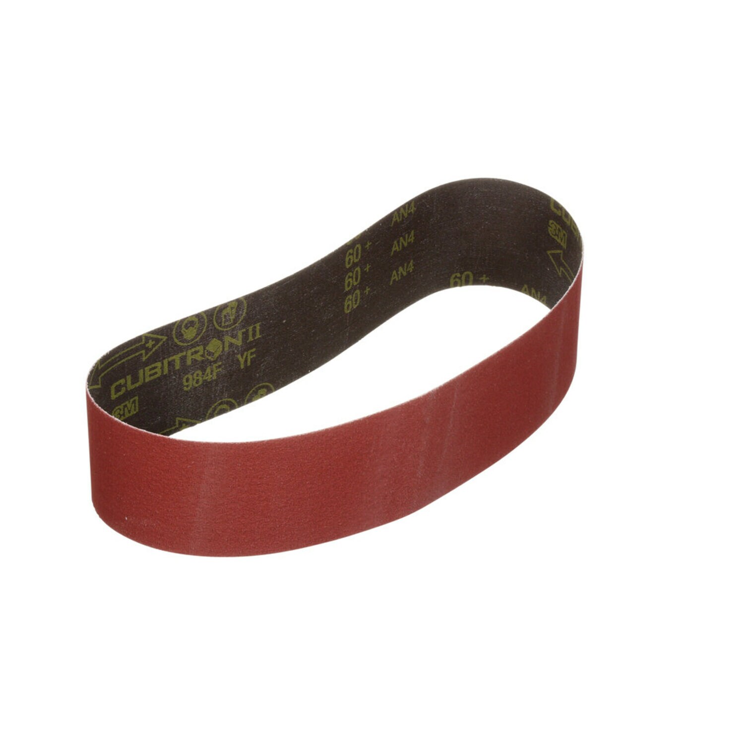 7010515299 - 3M Cubitron II Cloth Belt 984F, 60+ YF-weight, 1/2 in x 24 in,
Fabri-lok, Single-flex, Scallop A