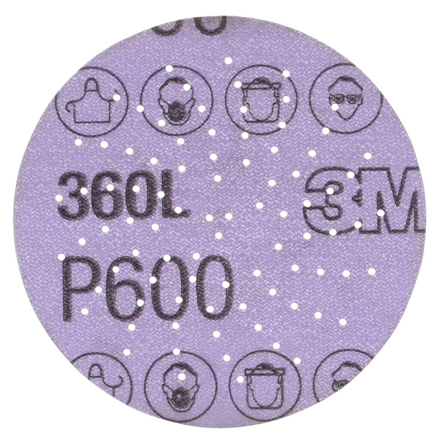 7000118633 - 3M Xtract Film Disc 360L, P600 3MIL, 3 in, Die 300LG, 100/Pac, 500
ea/Case
