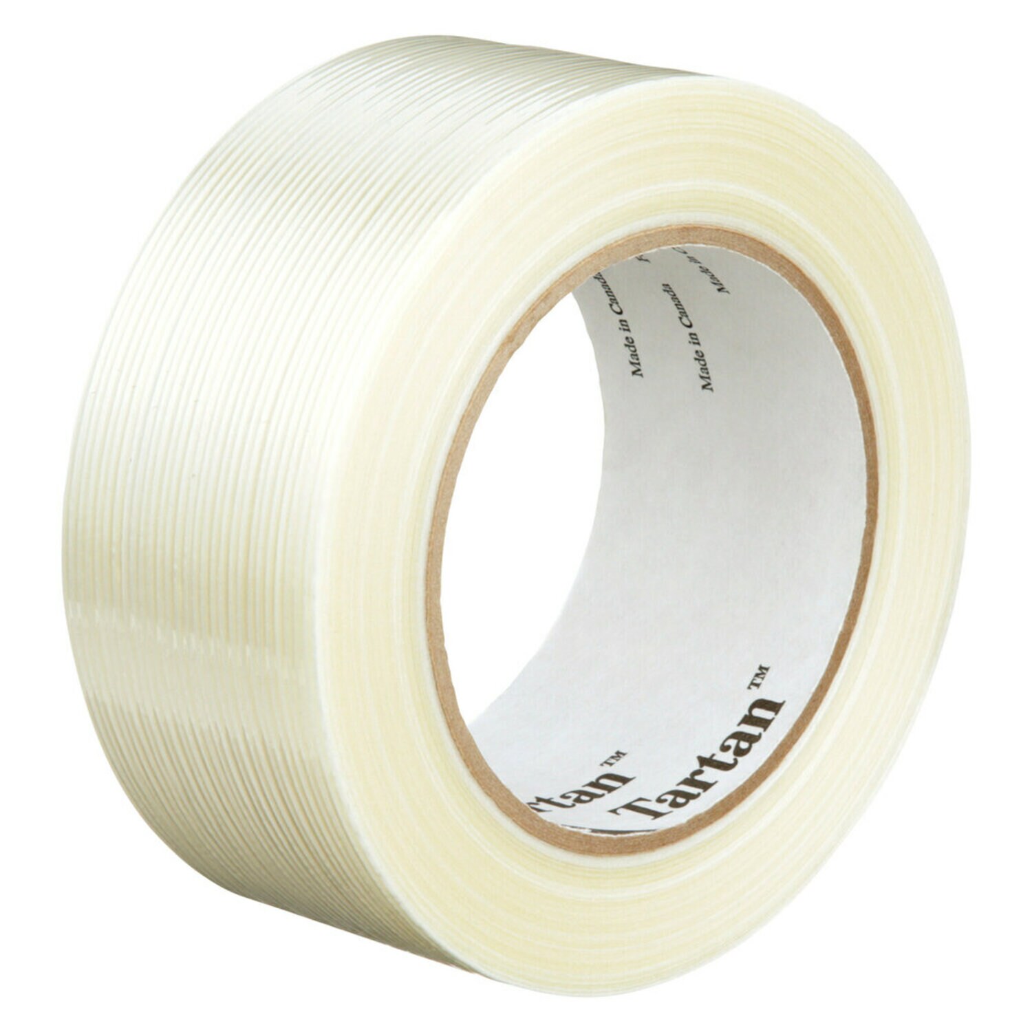 7010375598 - Tartan Filament Tape 8934, Clear, 48 mm x 55 m, 4 mil, 24 rolls per
case, Individually Wrapped Conveniently Packaged