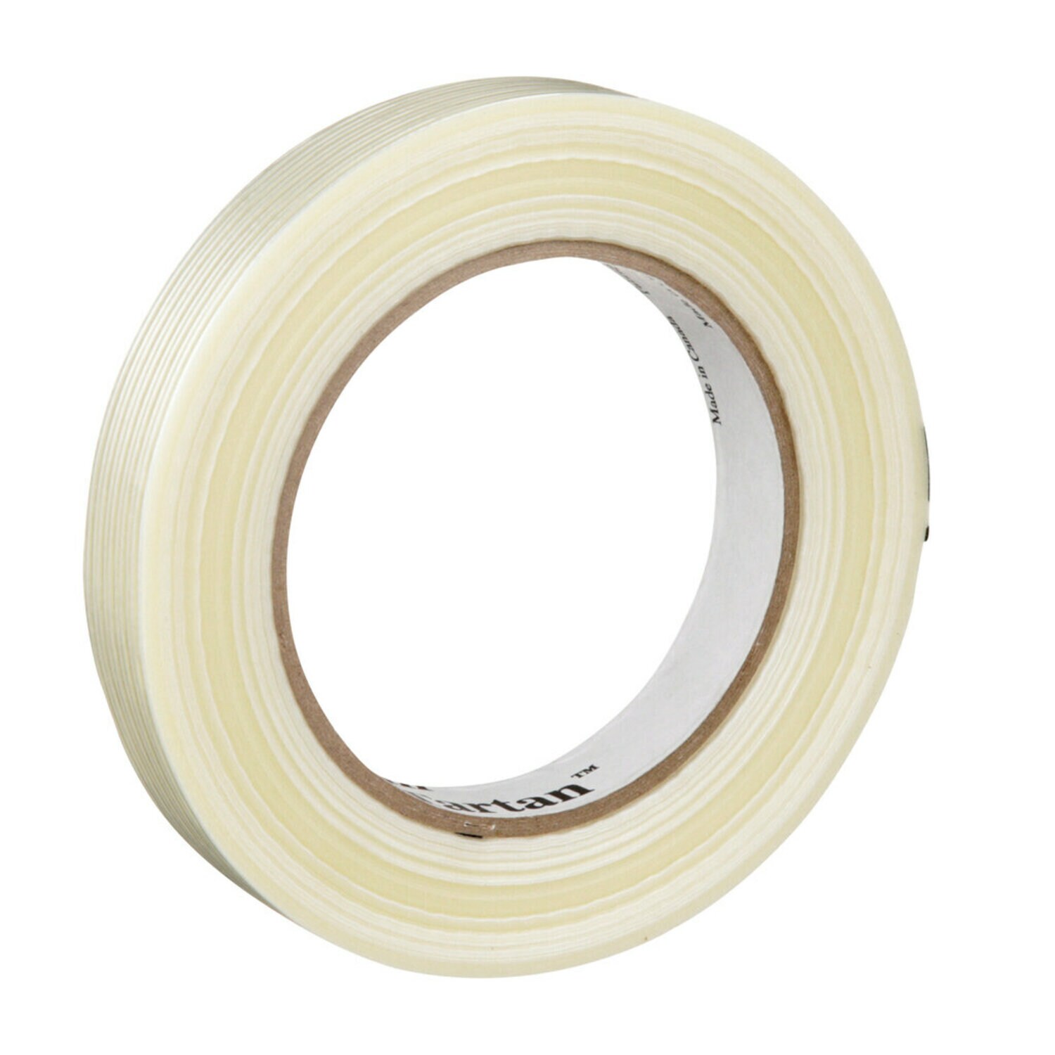 7100009809 - Tartan Filament Tape 8934, Clear, 12 mm x 55 m, 4 mil, 72 rolls per
case