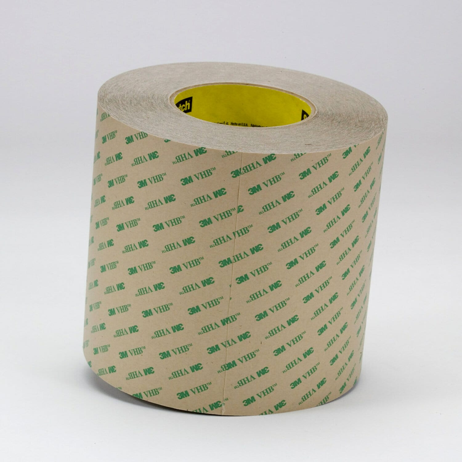 7010373112 - 3M VHB Adhesive Transfer Tape F9473PC, Clear, 3 in x 60 yd, 10 Mil,
3/Case