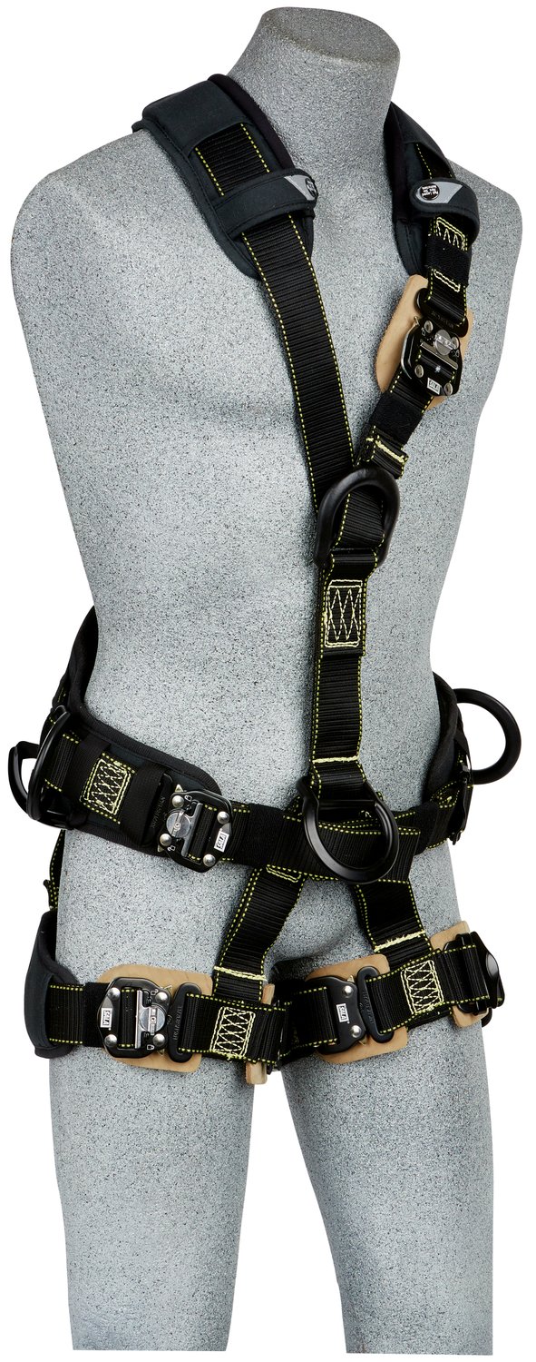 7012816412 - 3M DBI-SALA ExoFit NEX Comfort Arc Flash Rope Access Climbing/Positioning/Rescue/Suspension Safety Harness 1113762, Medium