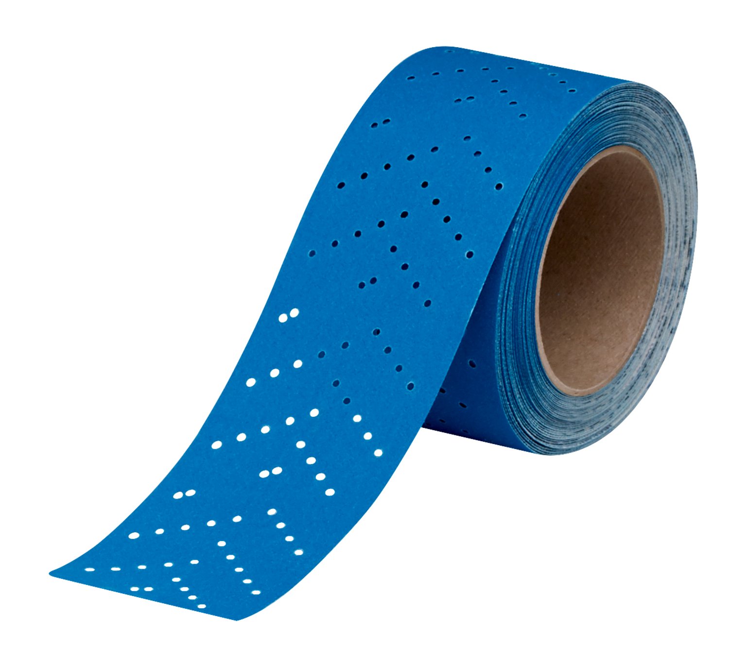 7100091038 - 3M Hookit Blue Abrasive Sheet Roll Multi-hole, 36189, 120, 2.75 in x
13 y, 4 cartons per case