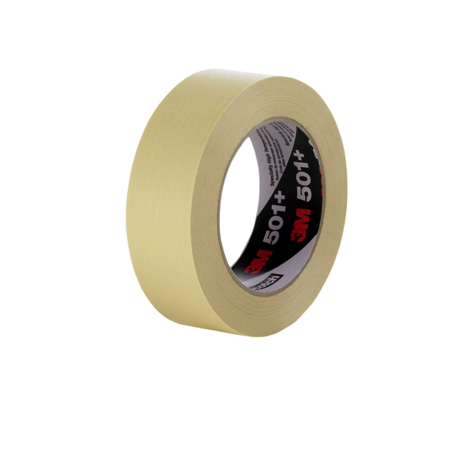 7100067847 - 3M Specialty High Temperature Masking Tape 501+, Tan, 100 mm x 55 m,
7.3 mil, 12 Roll/Case