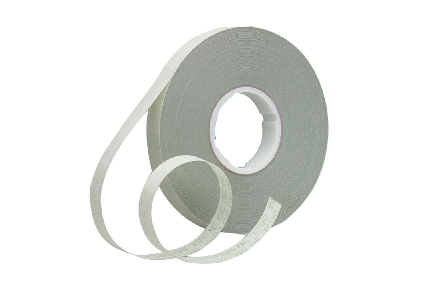7010510136 - 3M Microfinishing Film Roll 362L, 50 Mic 3MIL, 1.969 in x 899 ft x 3 in
(50mmx274m), SP, ASO, Scallop Both 1/4 in x 1/4 in