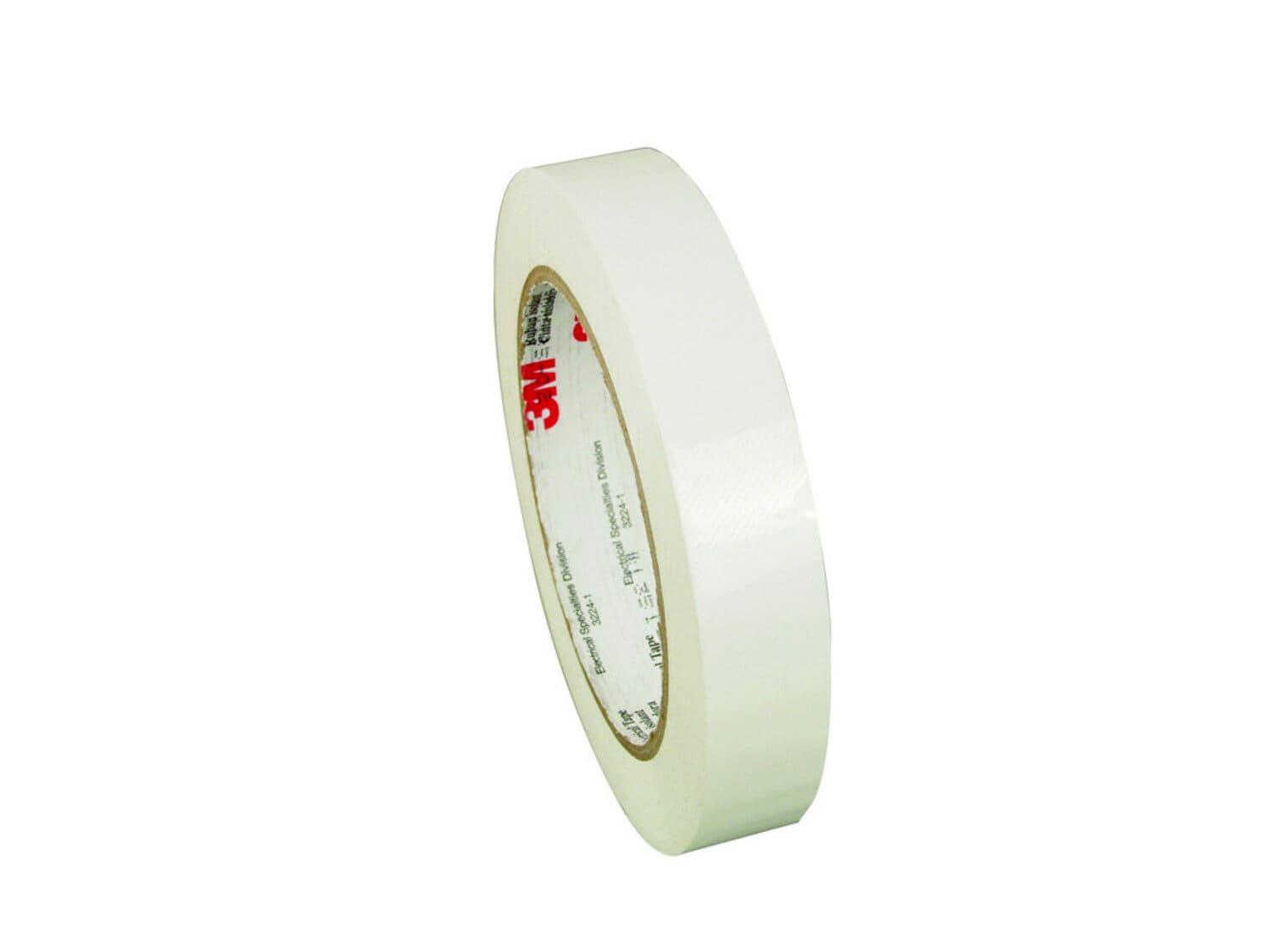 7010319339 - 3M Polyester Film Electrical Tape 1350F-2, 50M, White, .687x144 yds,
3-in paper core, Log roll, 52 Rolls/Case