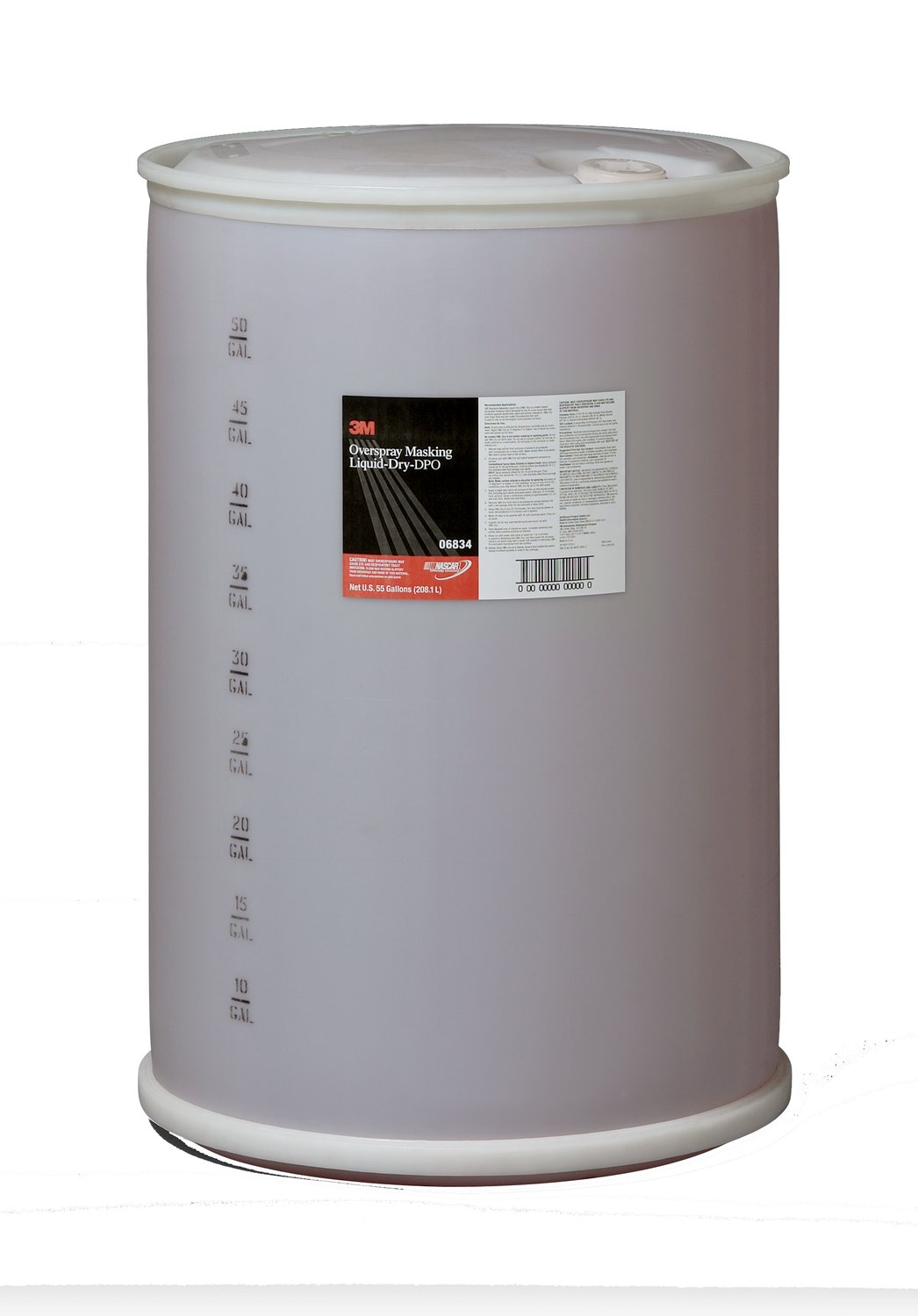7100136758 - 3M Overspray Masking Liquid Dry, 06834, 55 gallon, 1 per case
