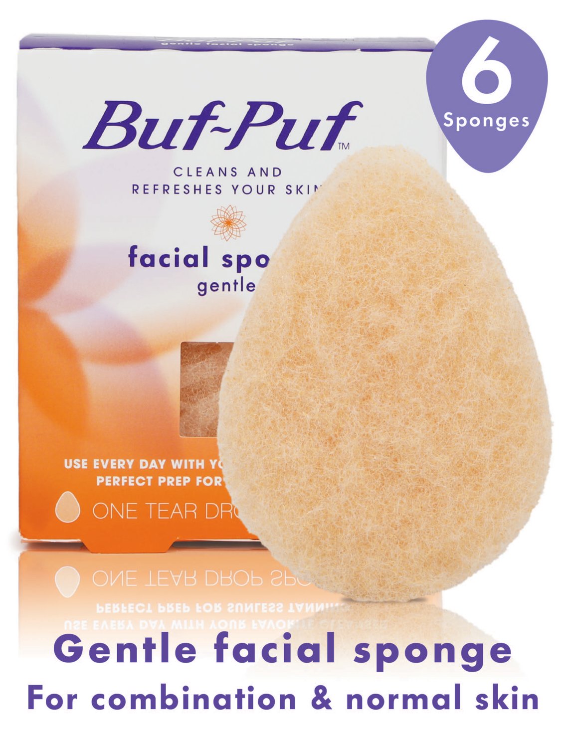 7000029837 - 3M Buf-Puf Gentle Facial Sponge, 915-06, 1 ct.
