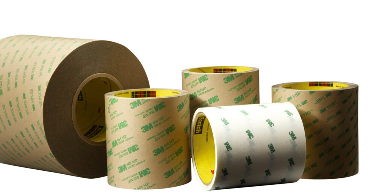7100073104 - 3M Double Coated Tape 9828PC, Clear, 4 mil, Roll, Config
