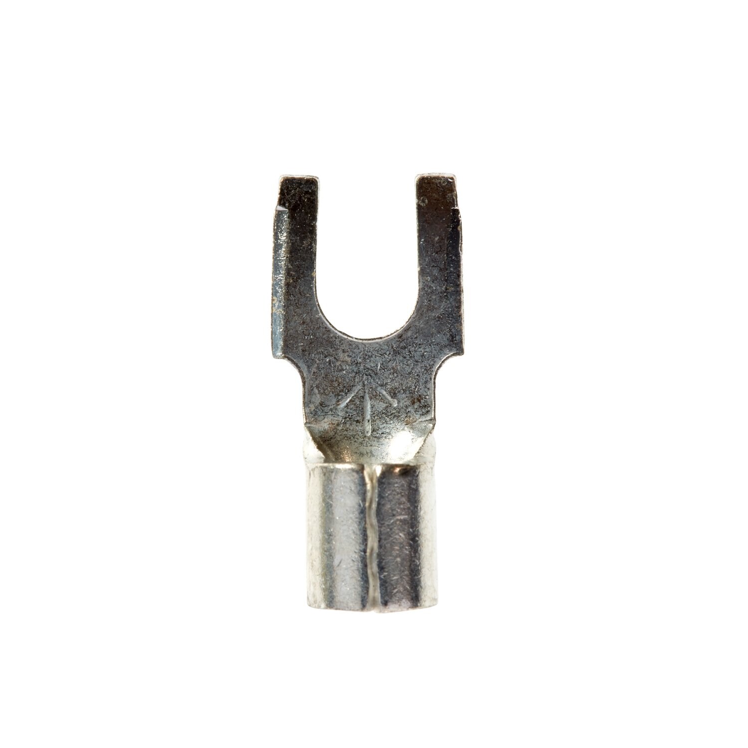 7100164108 - 3M Scotchlok Block Fork, Non-Insulated Butted Seam MU10-8FBK, Stud
Size 8, suitable for use in a terminal block, 500/Case