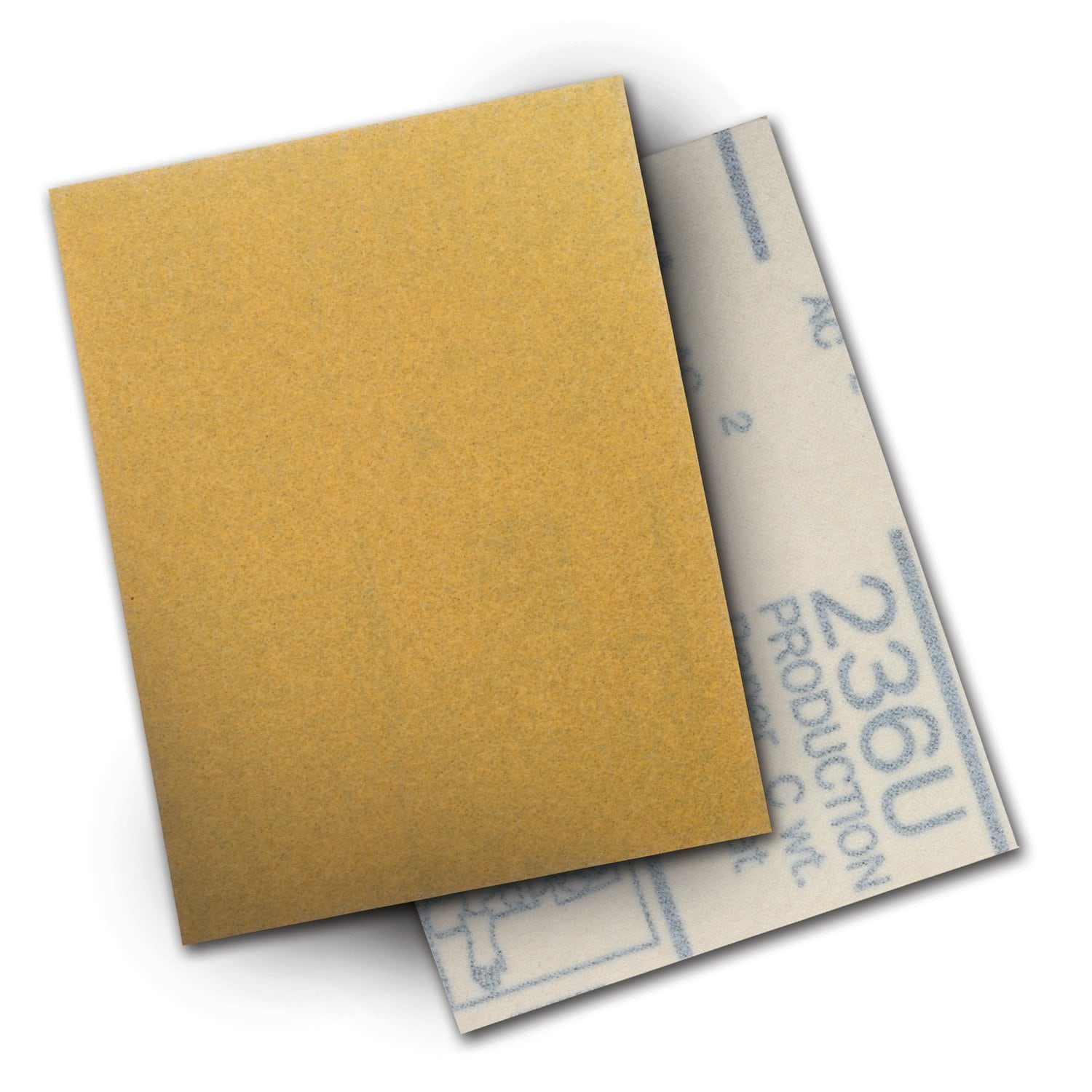 7100069416 - 3M Hookit Paper Sheet 236U, P100 C-weight, Config