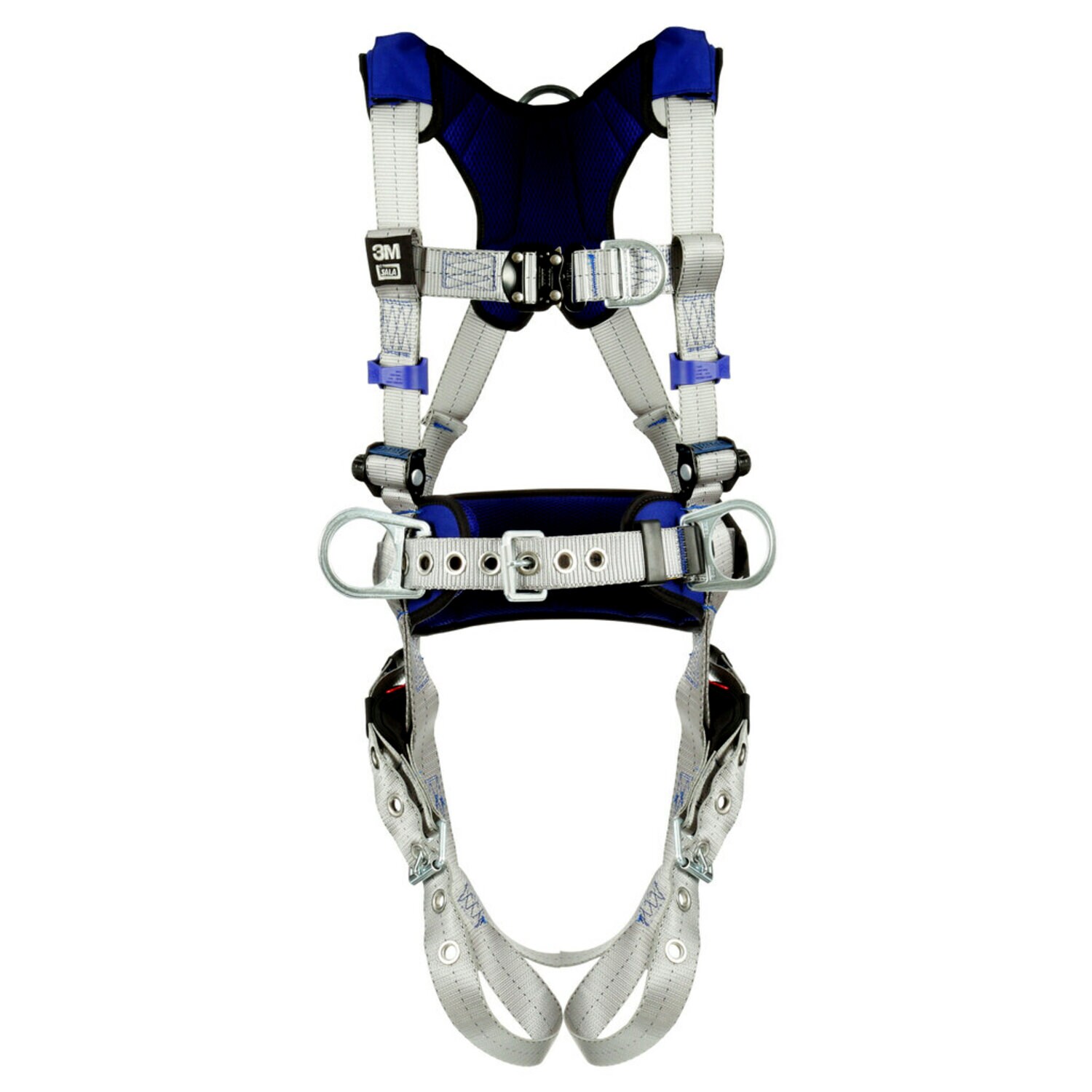 7012817614 - 3M DBI-SALA ExoFit X100 Comfort Construction Climbing/Positioning Safety Harness 1401136, Medium