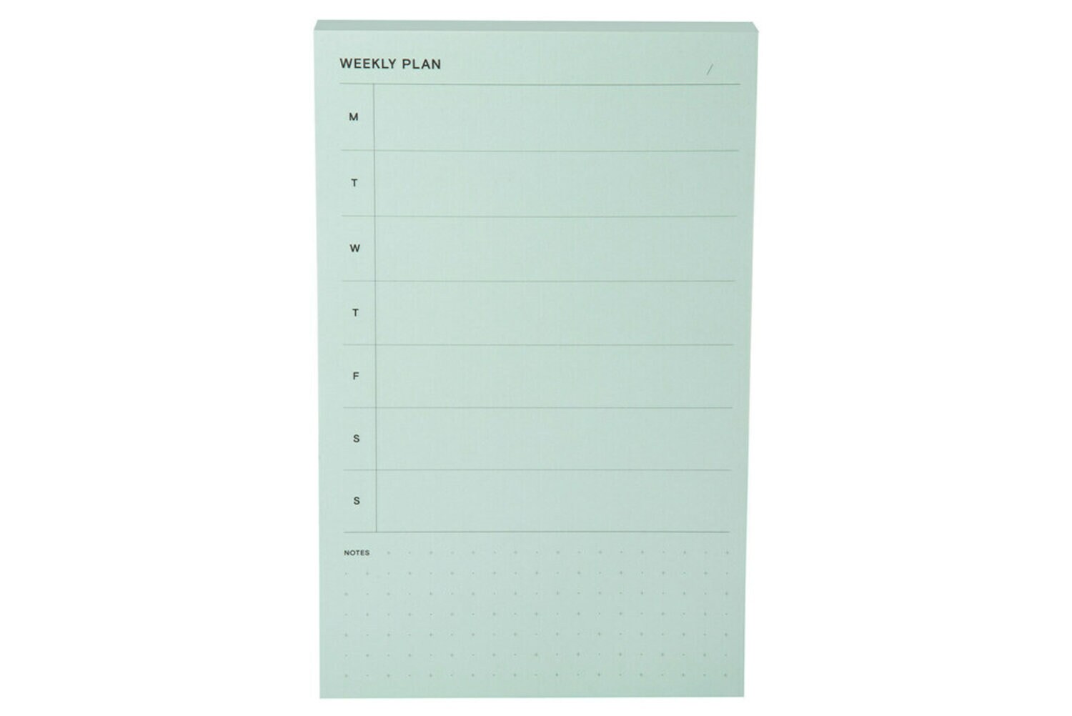 7100233965 - Post-it Printed Notes NTD-58-GRN, 4.9 in x 7.7 in (124 mm x 195 mm)