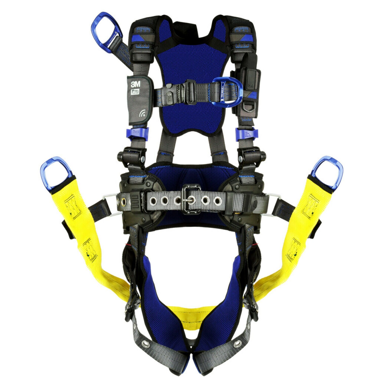 7012816279 - 3M DBI-SALA ExoFit X300 Comfort Oil and Gas Climbing/Suspension Safety Harness with PT Buckle Belt Connector 1113307, Large