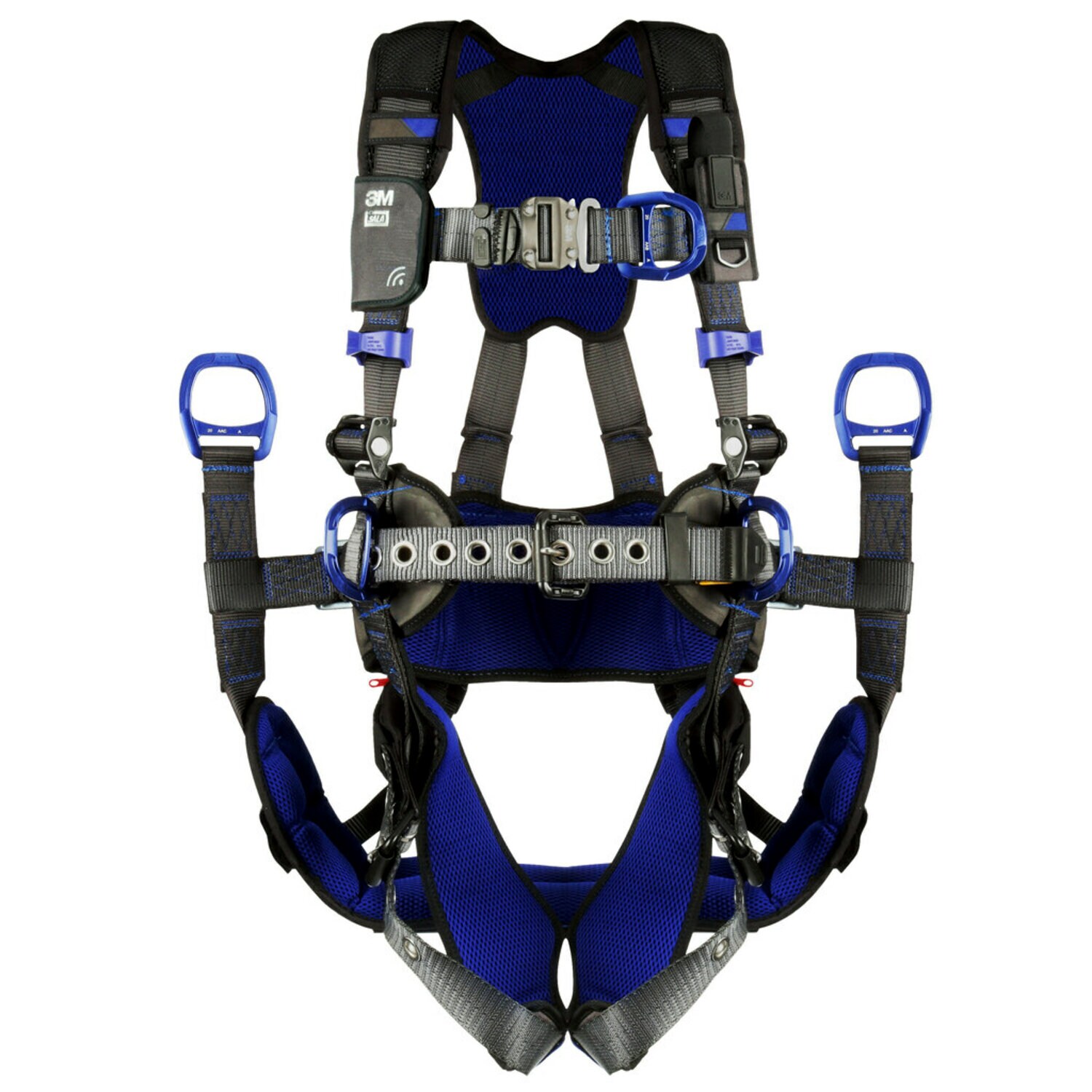 7012816348 - 3M DBI-SALA ExoFit NEX Comfort Tower Climbing/Positioning/Suspension Safety Harness with Mesh Shoulders 1113376, Medium