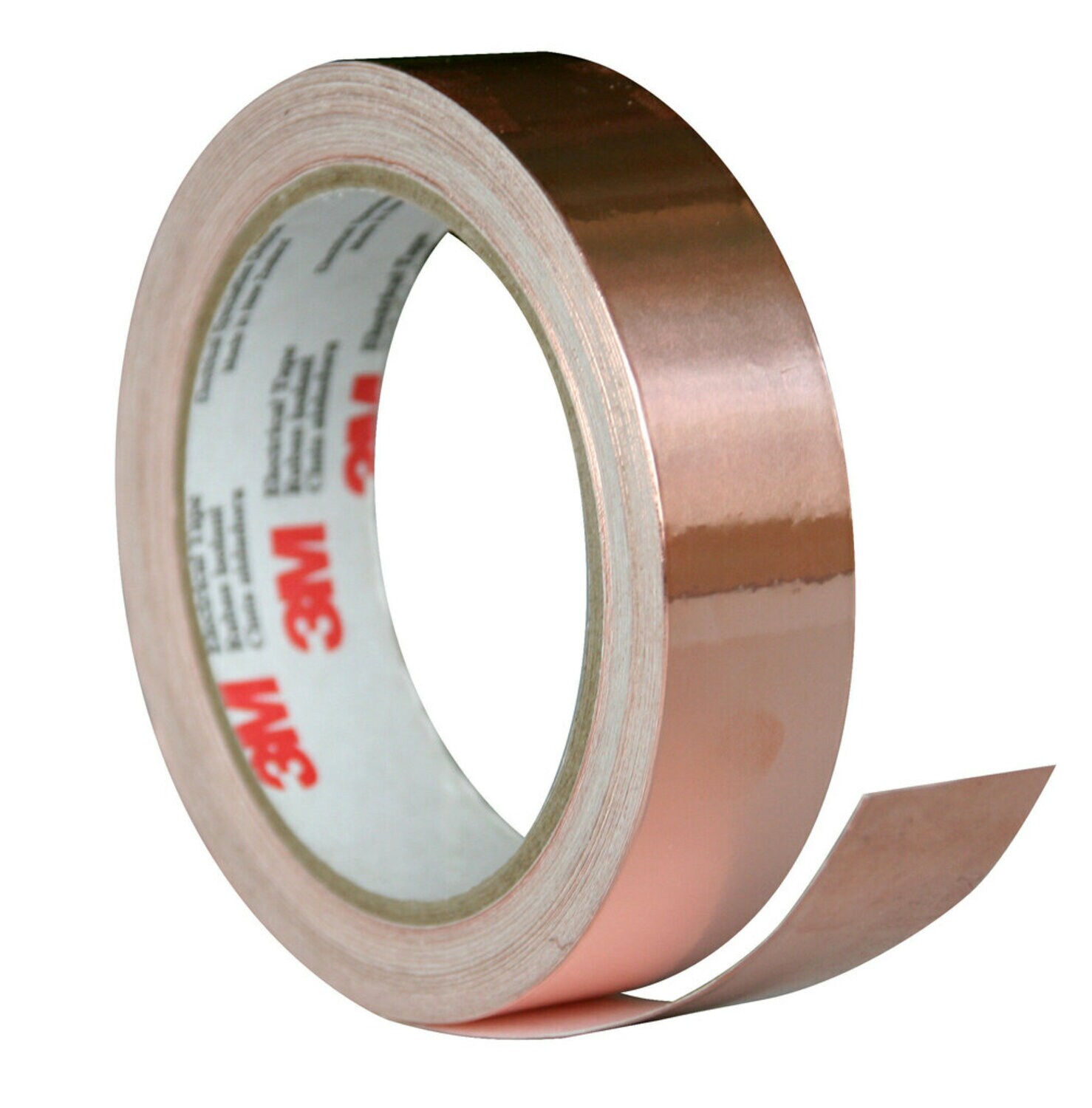 7010398758 - 3M 1181 Copper Foil EMI Shielding Tape, 1 1/2 in x 18 yd, 3 in paper
core, Mini-case