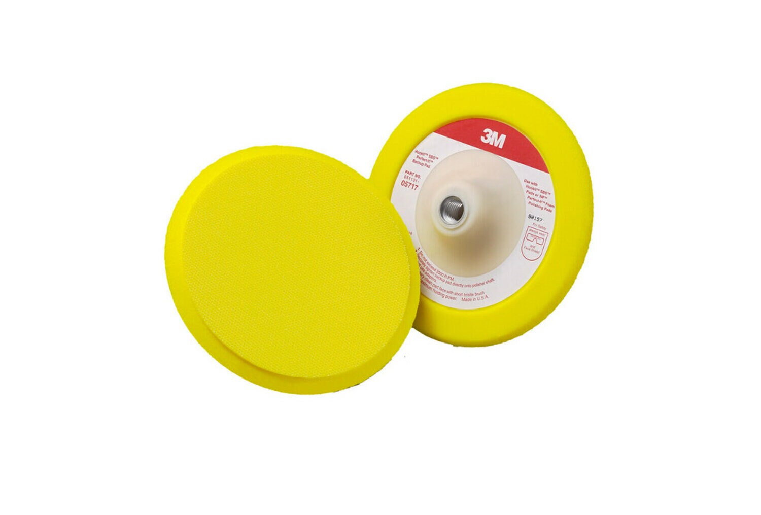 7000042720 - 3M Hookit Back-up Pad, 05717, 7 in x 3/4 in 5/8-11, 1 per case