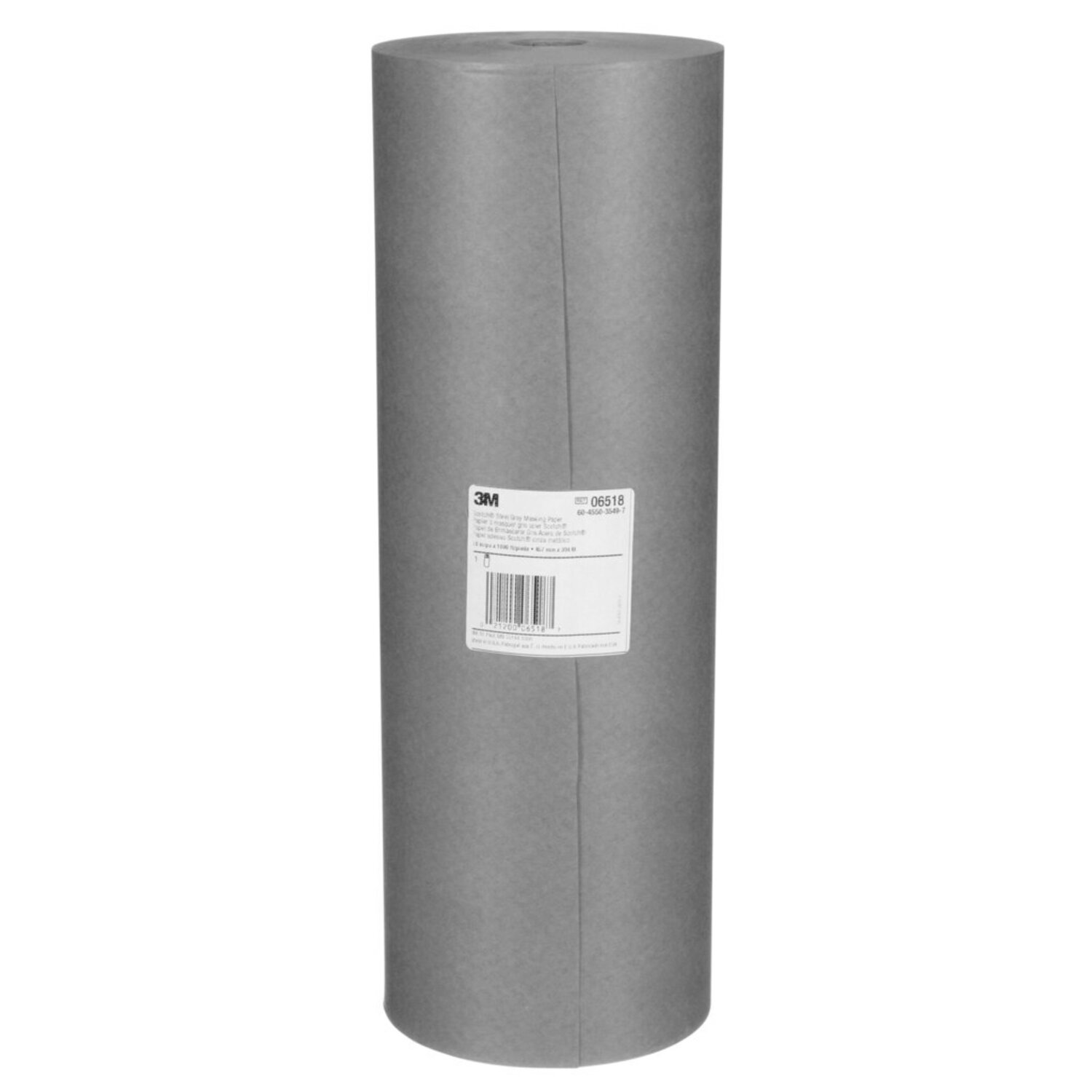 7000045441 - Scotch Steel Gray Masking Paper, 06518, 18 in x 1000 ft, 2 per case