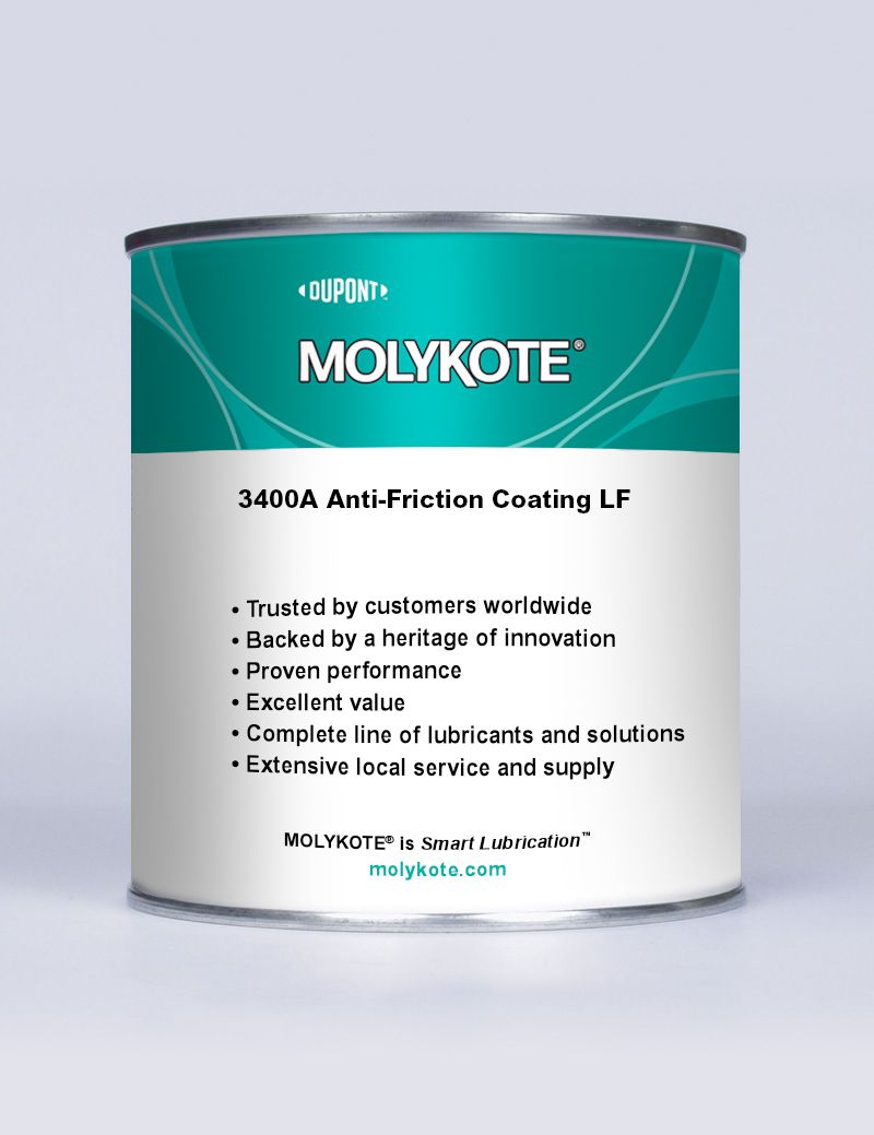  - MOLYKOTE 3400A ANTI-FRICTION COATING LF - 5KG