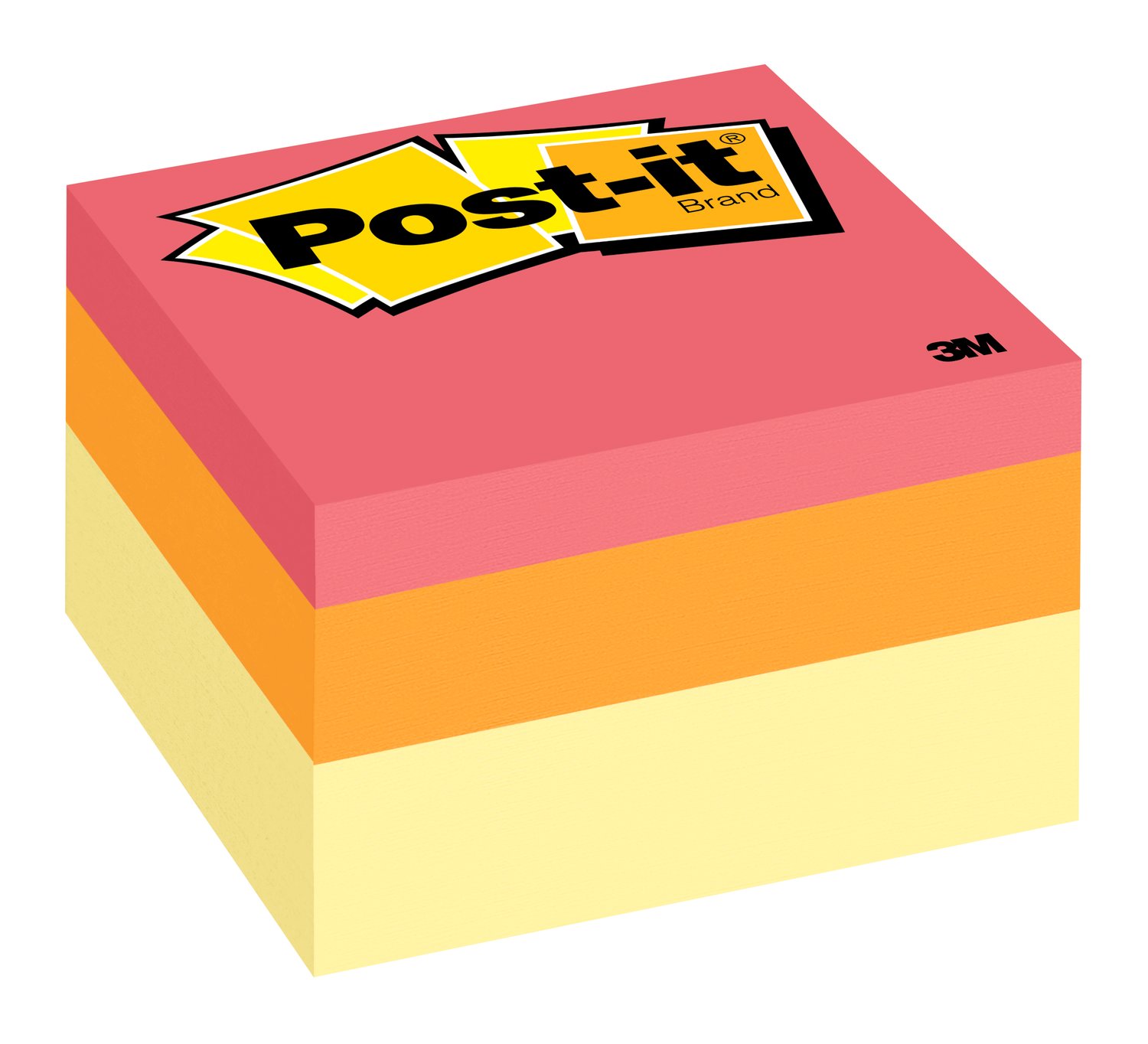 7010371009 - Post-it Notes Cube 2053-AU 3 in x 3 in, Canary Wave