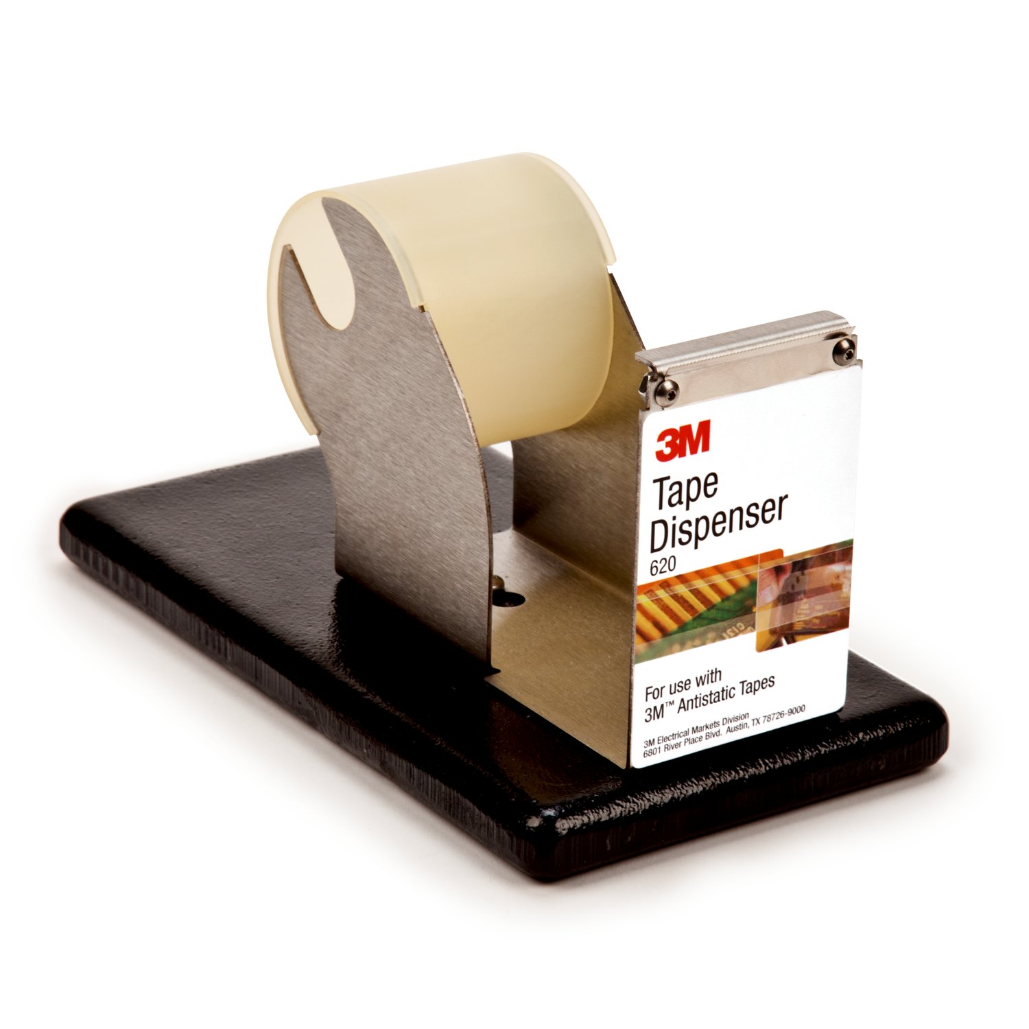 7100049758 - 3M Antistatic Utility Tape Dispenser 620, with base, 1/Case