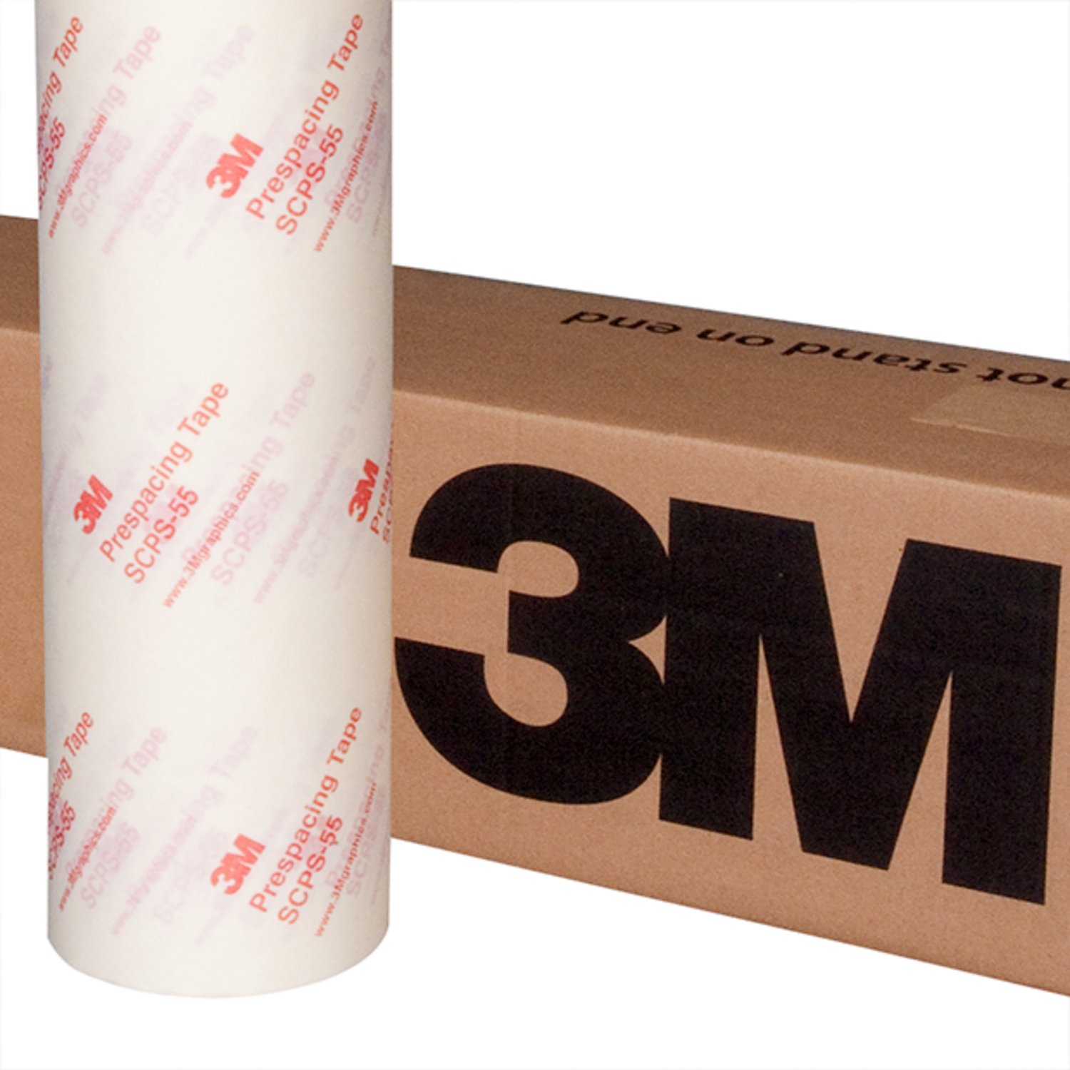 7100154114 - 3M Prespacing Tape SCPS-55, 48 in x 250 yd, 1 Roll/Case