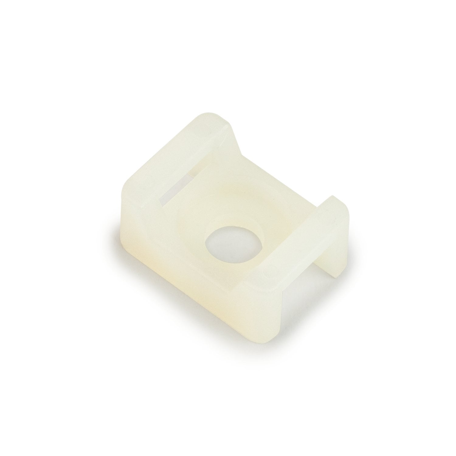 7000031863 - 3M Cable Tie Mounting Base CTB75X75NTA-C, 4-way Adhesive Mount, 5 Bags/Case