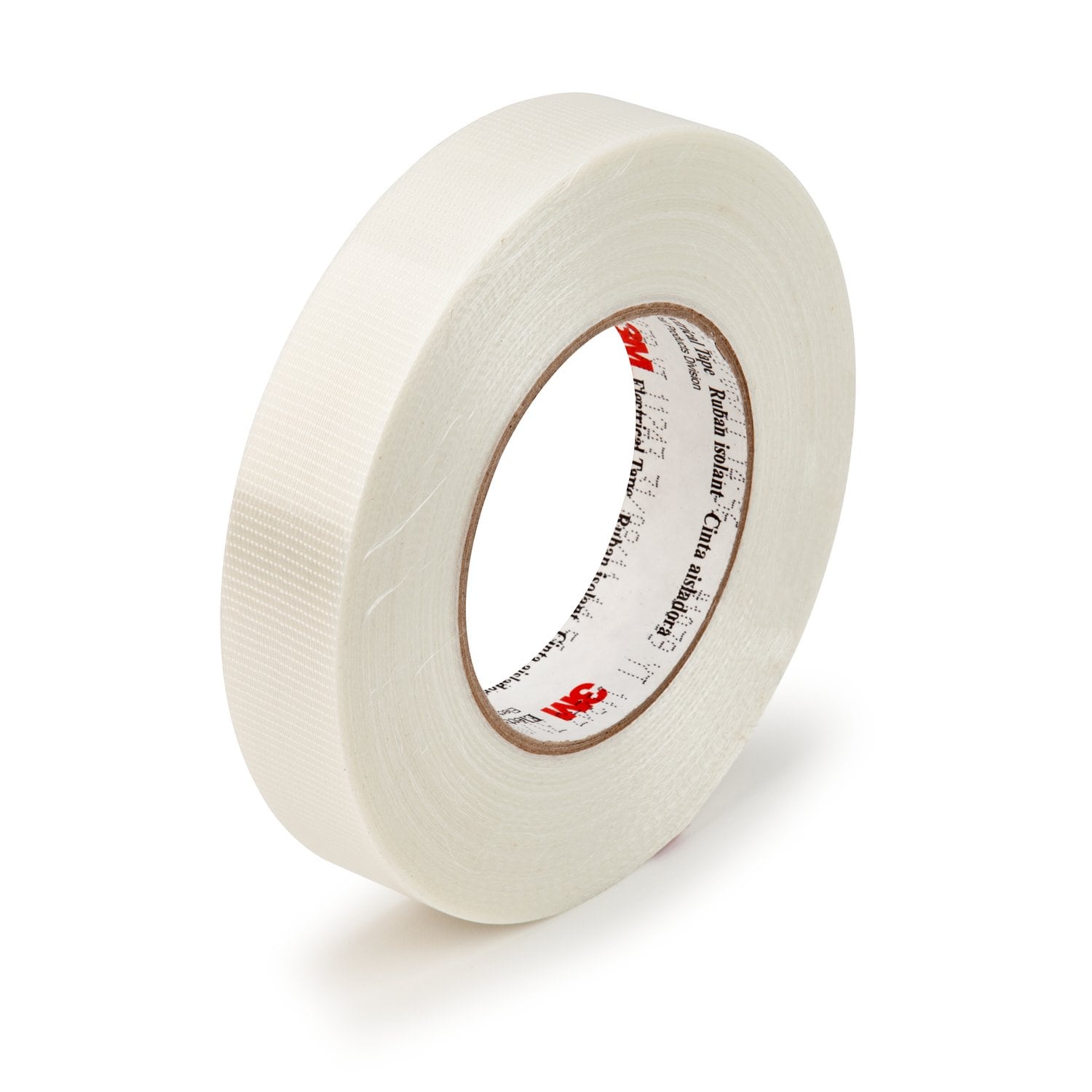 7010319920 - 3M Filament-Reinforced Electrical Tape 1039, 2 in x 60 yds, Bulk, 3 in paper core, 20 Rolls/Case