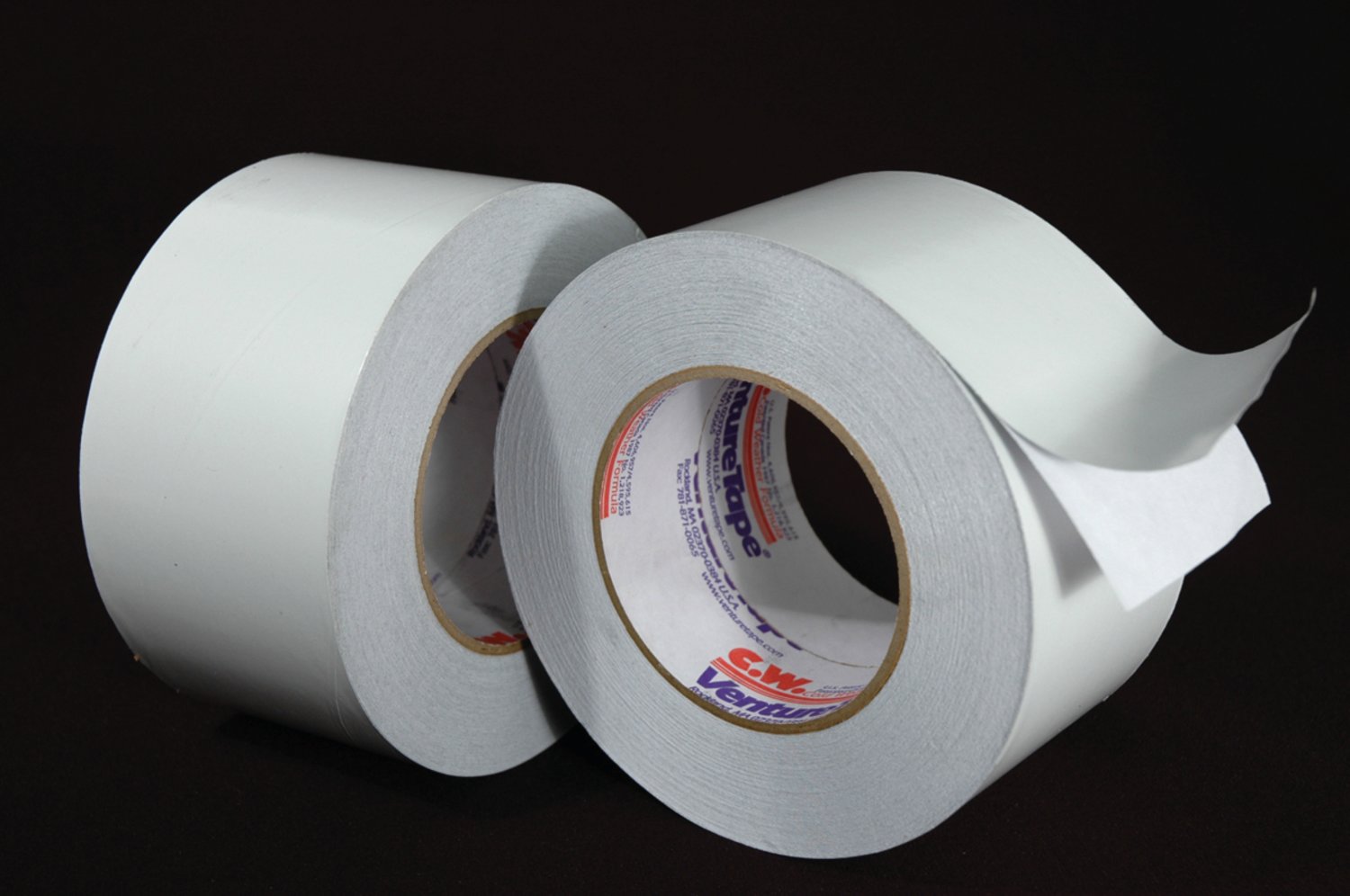 7100104081 - 3M Venture Tape Cryogenic Vapor Barrier Tape 1555CW/W, White, 72 mm x 45.7 m, 16 Rolls/Case