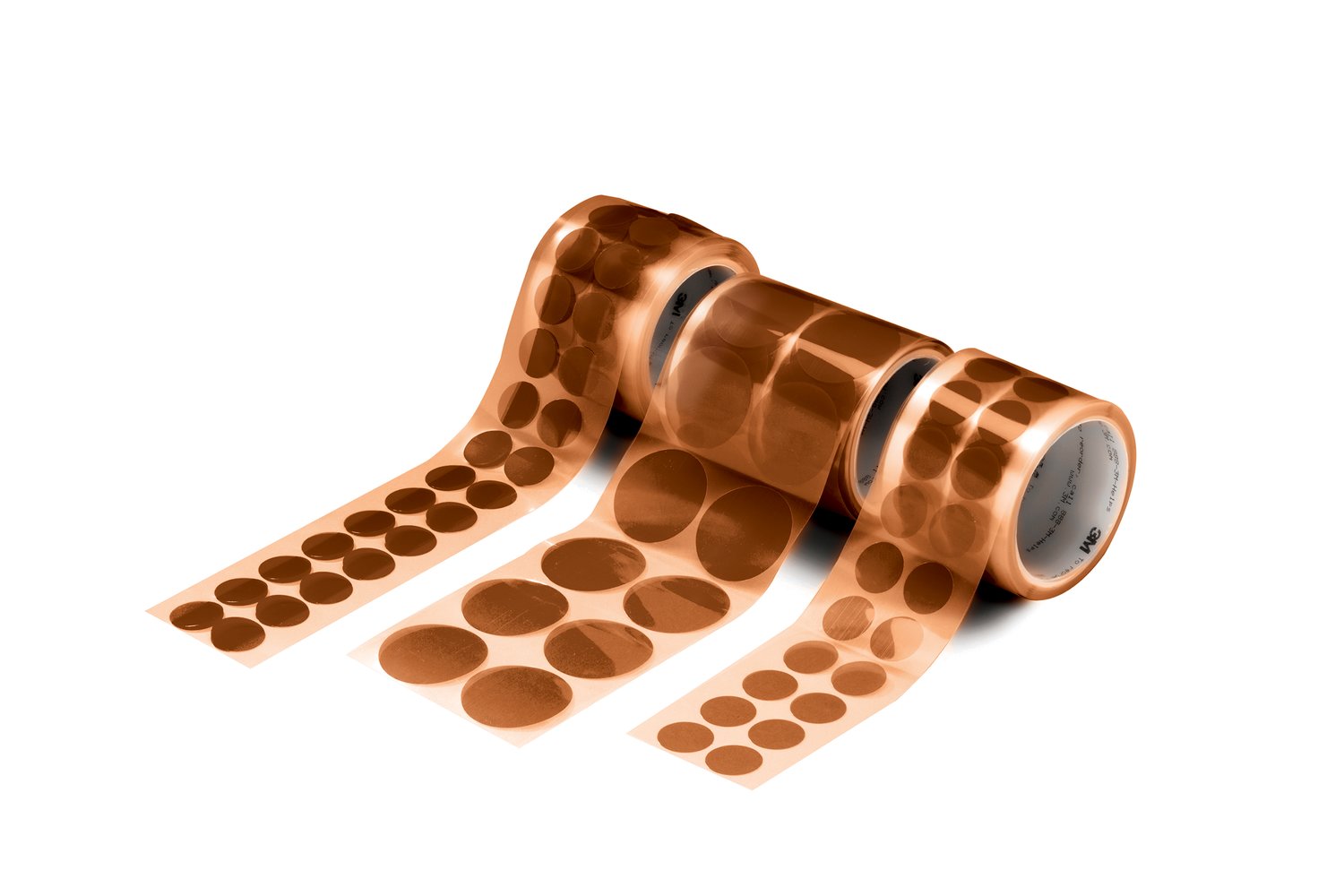 7100059610 - 3M Polyimide Tape 8998L, Dark Amber, 19.7 in x 36 yd, 3.3 mil, 1 Roll/Case, Log