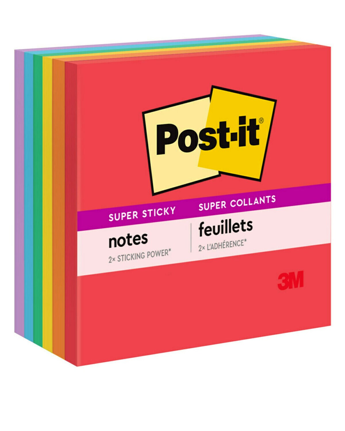 3M Highland Sticky Notes Recycled Paper 00440, 34 mm x 47 mm, White
