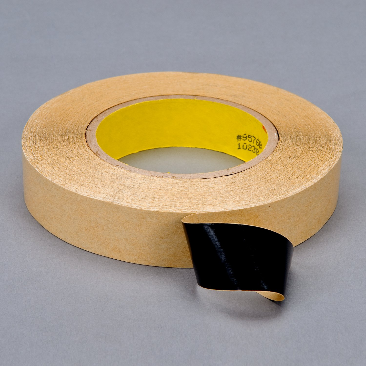 7100117047 - 3M Double Coated Tape 9576B, Black, 38 mm x 50 m, 4 mil, 24 Roll/Case