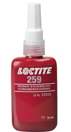  - Loctite 259 50ML - High-Strength, High-Temperature Threadlocker