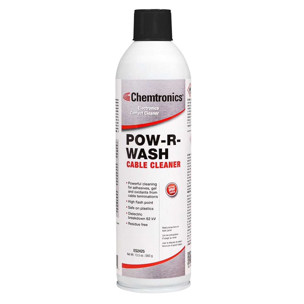 ES2425 - CHEMTRONICS POW R WASH CABLE CLEANER 13.5OZ