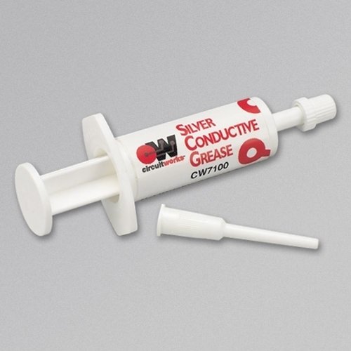 CW7100 - CHEMTRONICS CIRCUITWORKS SILVER CONDUCTIVE GREASE 6.5GM