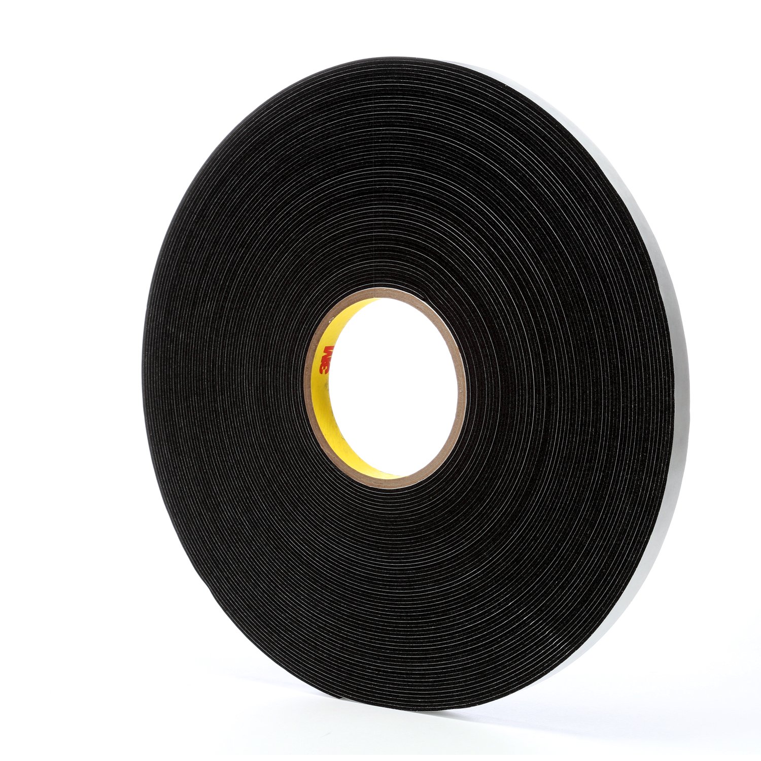 7000001102 - 3M Vinyl Foam Tape 4516, Black, 1/2 in x 36 yd, 62 mil, 18 Roll/Case