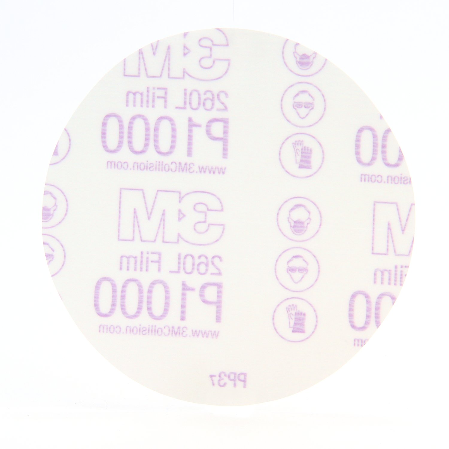 7010325581 - 3M Stikit Finishing Film Abrasive Disc 260L 83680, 5 in x NH Die# 500X P1000, 100/Roll, 10 Rolls/Case