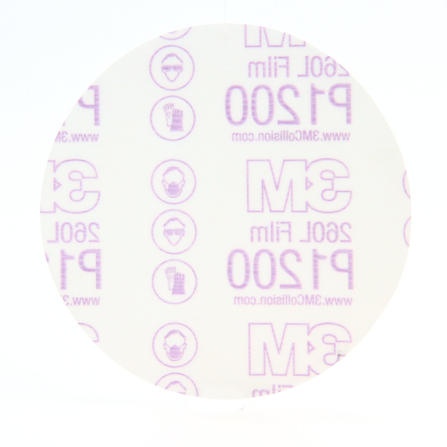 7010359447 - 3M Stikit Finishing Film Abrasive Disc 260L 83681, 5 in x NH Die# 500X P1200, 100/Carton, 4 Cartons/Case