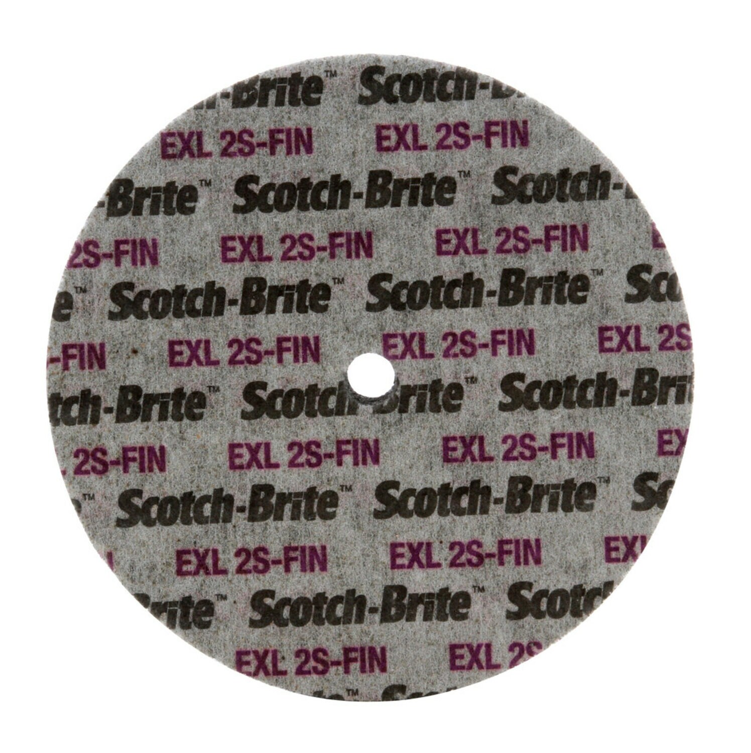 7010300820 - Scotch-Brite EXL Unitized Wheel, XL-UW, 2S Fine, 6 in x 1 in x 3/4 in,
2 ea/Case